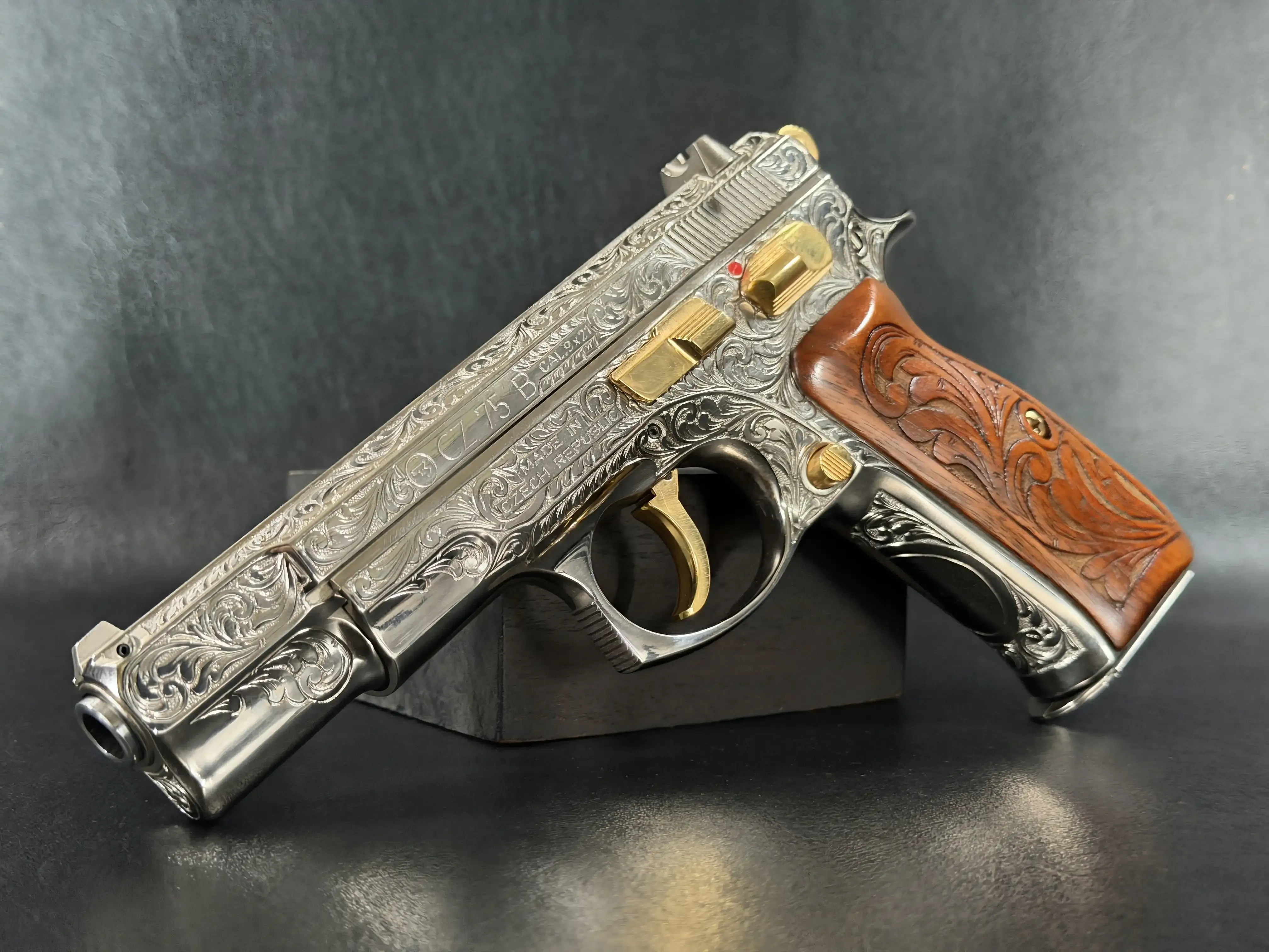 CZ 75B Engraved