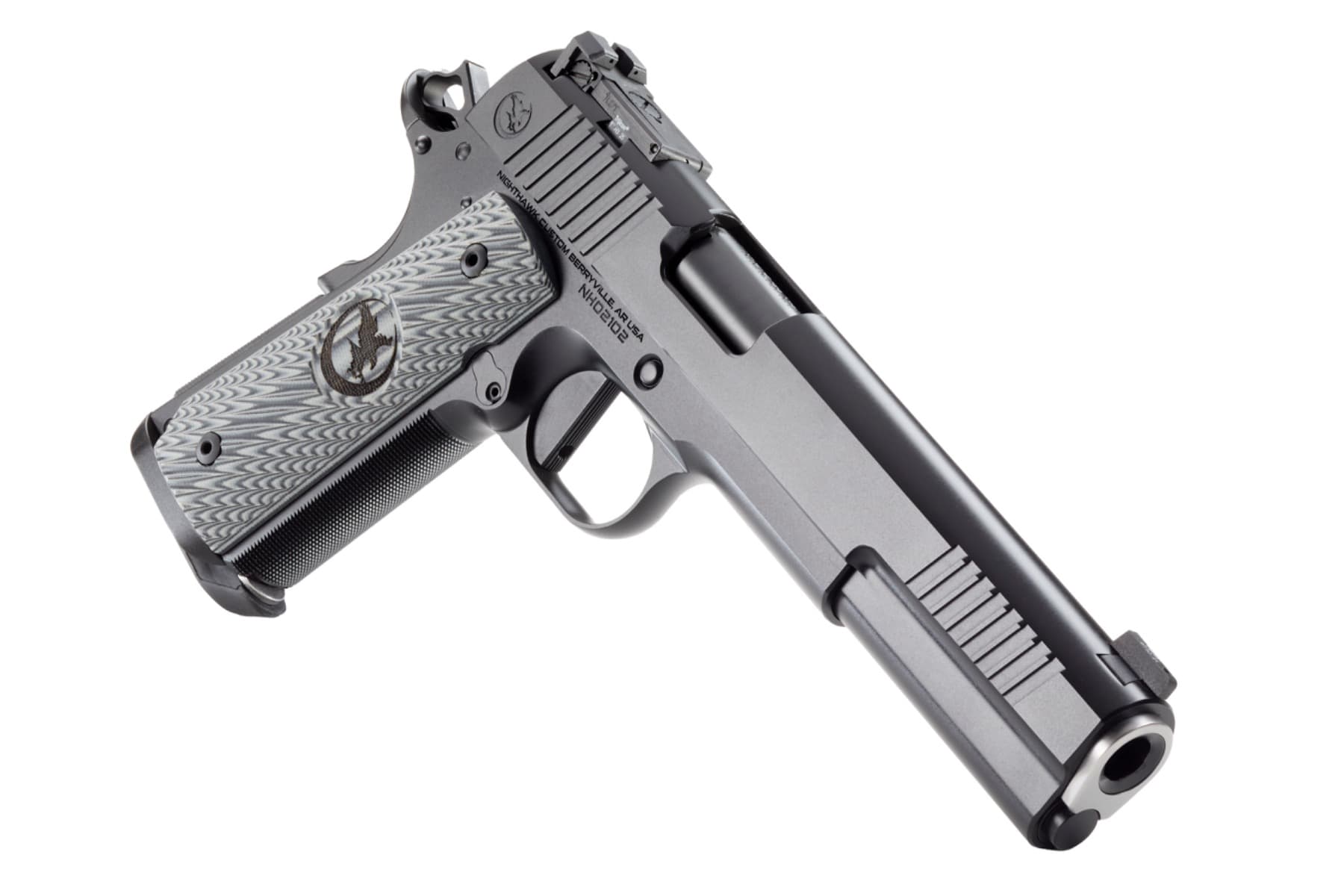 Nighthawk Custom Nighthawk Custom Shadow Hawk Long Slide .45 ACP Single Action (SAO)