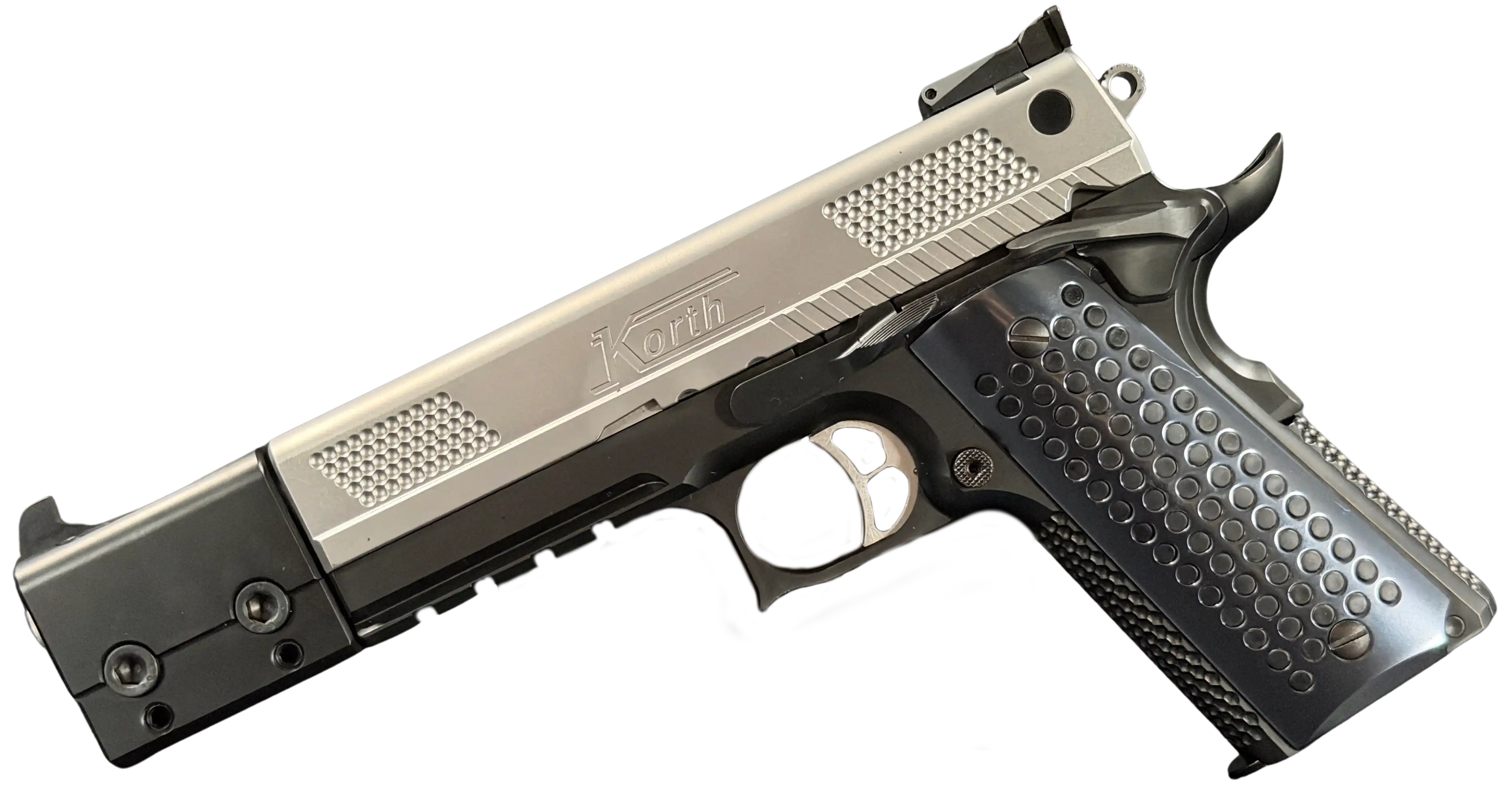 Korth Korth PRS 6 Inch Stainless and Black .45 ACP Single Action (SAO)