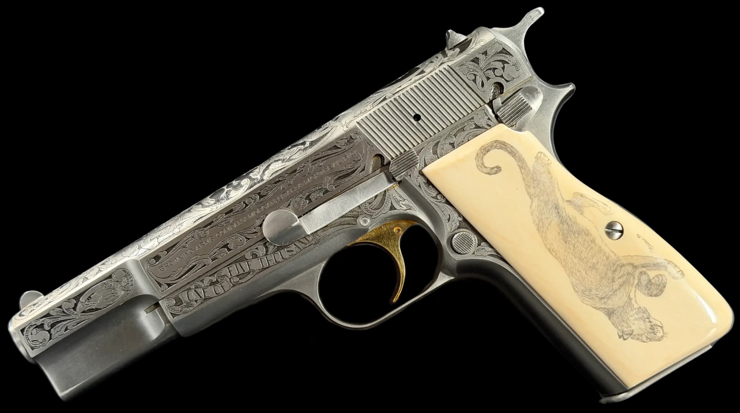 Browning Hi Power Classic - Belgian Factory Engraved