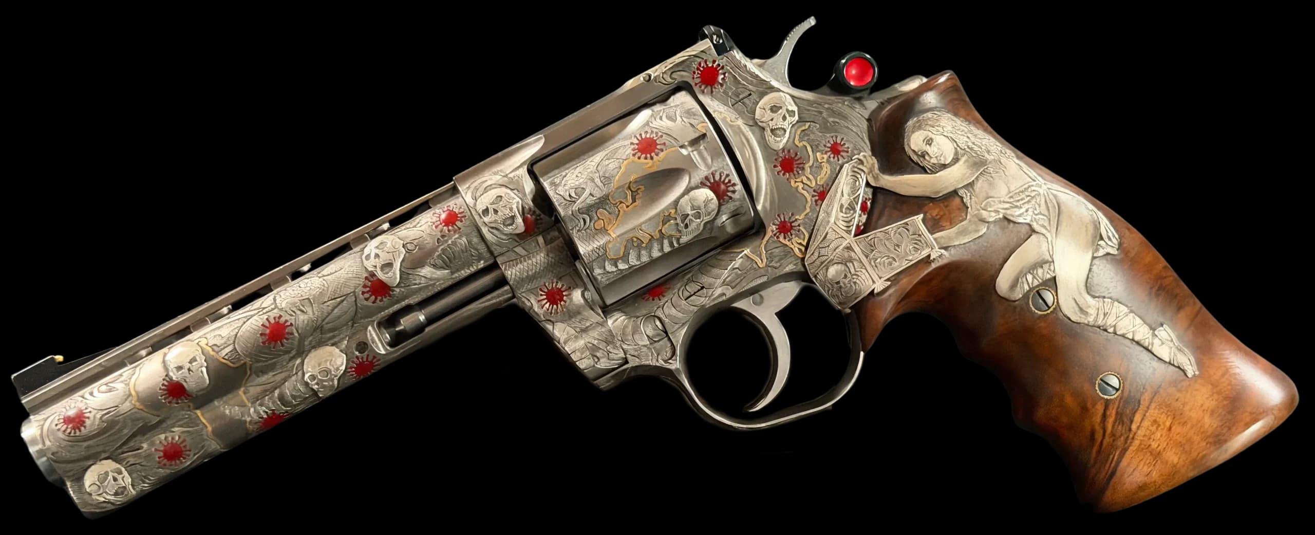 Korth Korth Box of Pandora One of a Kind Engraved Revolver .357 Magnum DA / SA