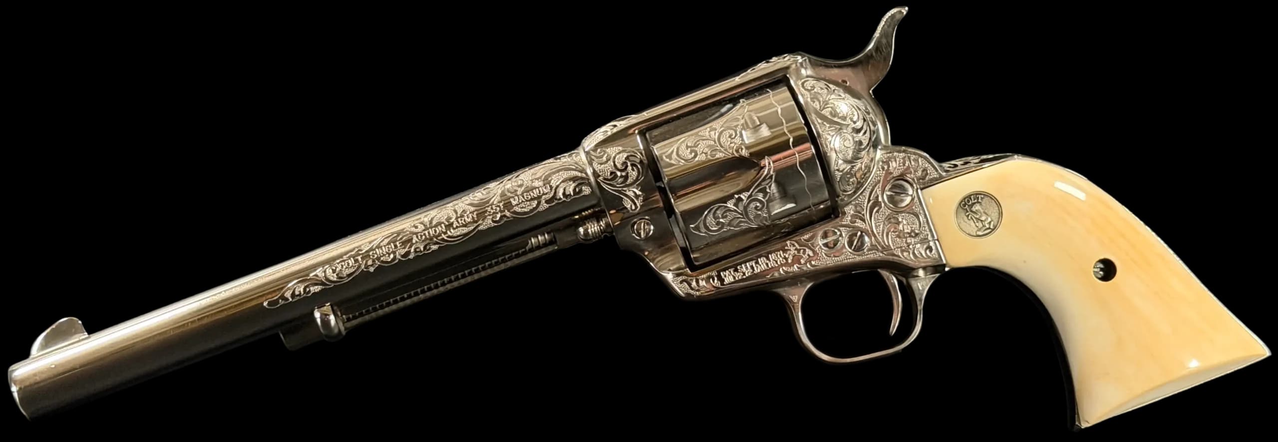 Colt Colt Single Action Army 3rd Generation Engraved .357 Magnum Single Action (SAO)
