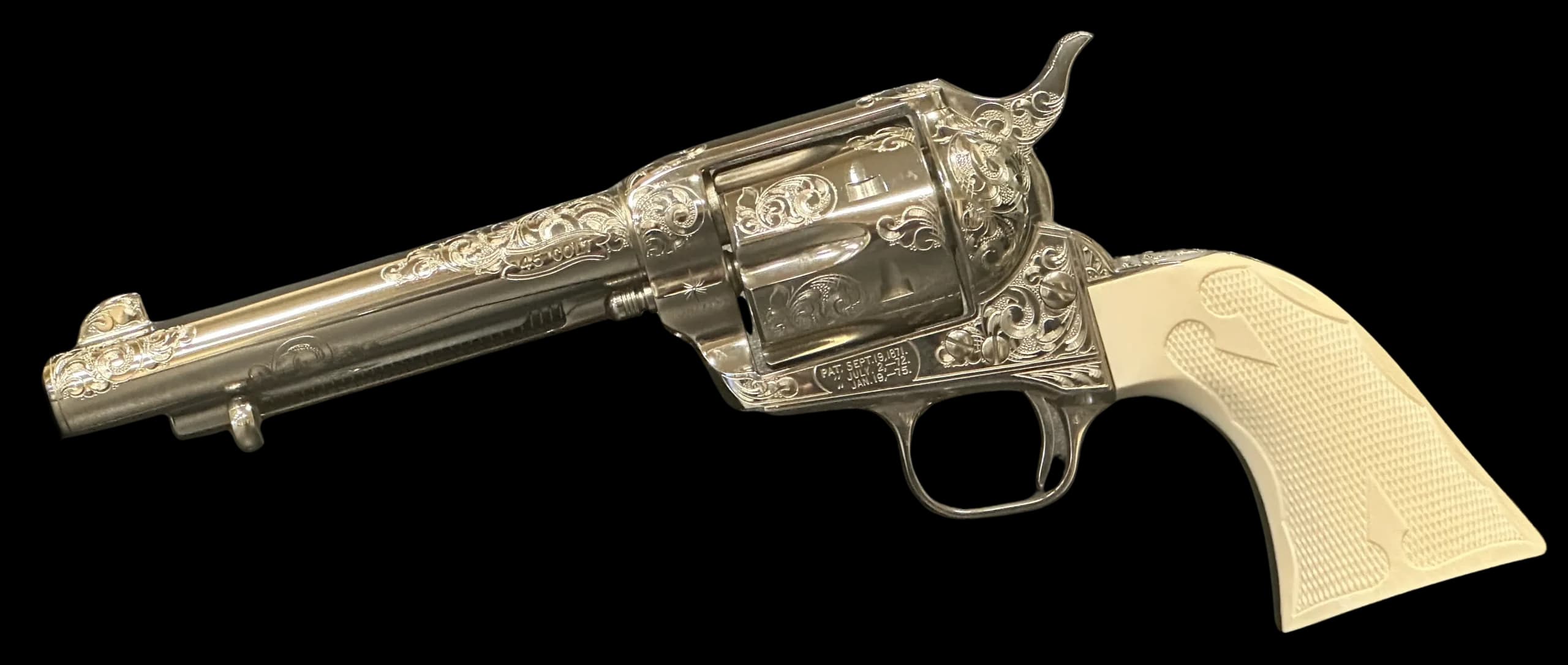 Colt Colt SAA 3rd Gen Factory Class C Engraved .45 Colt Single Action (SAO)