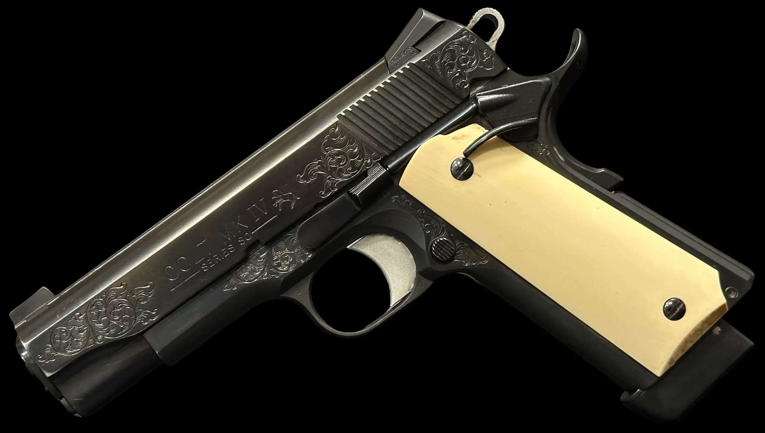 Colt Combat Commander MK IV Series 80 Engraved - Tom Selleck's Personal Pistol
