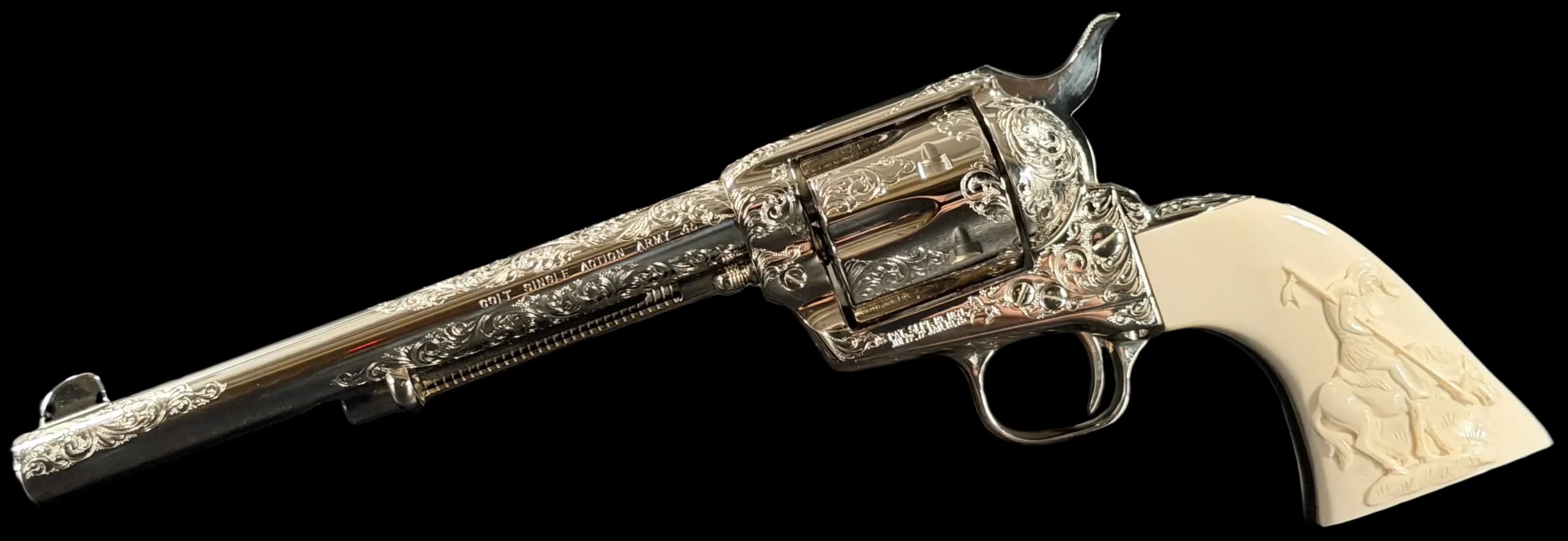Colt Colt Single Action Army Factory Class C Engraved End of Trail .45 Colt Single Action (SAO)