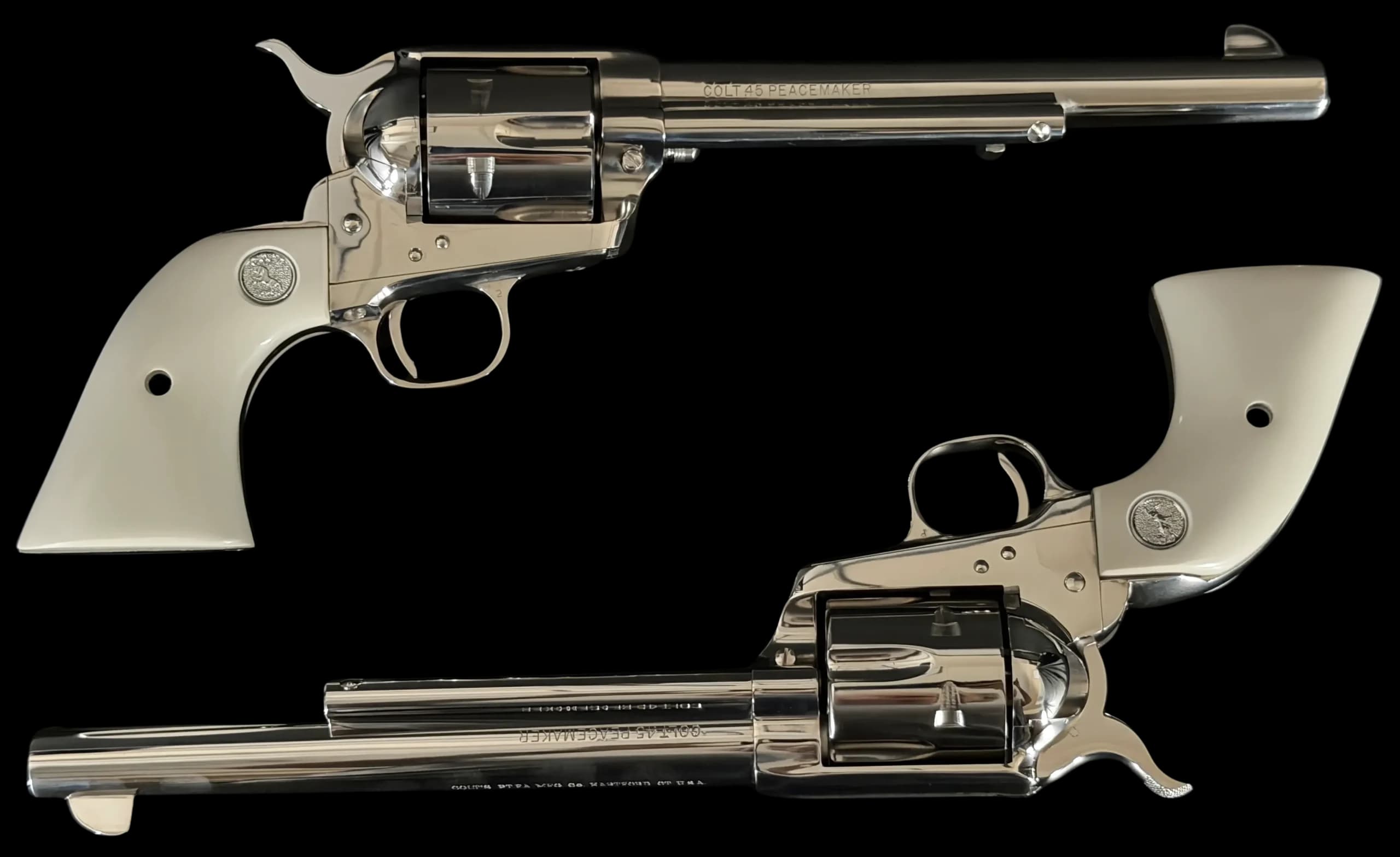 Colt Colt Single Action Army Russell, Majors & Waddell Pony Express Presentation Pair .45 Colt Single Action (SAO)