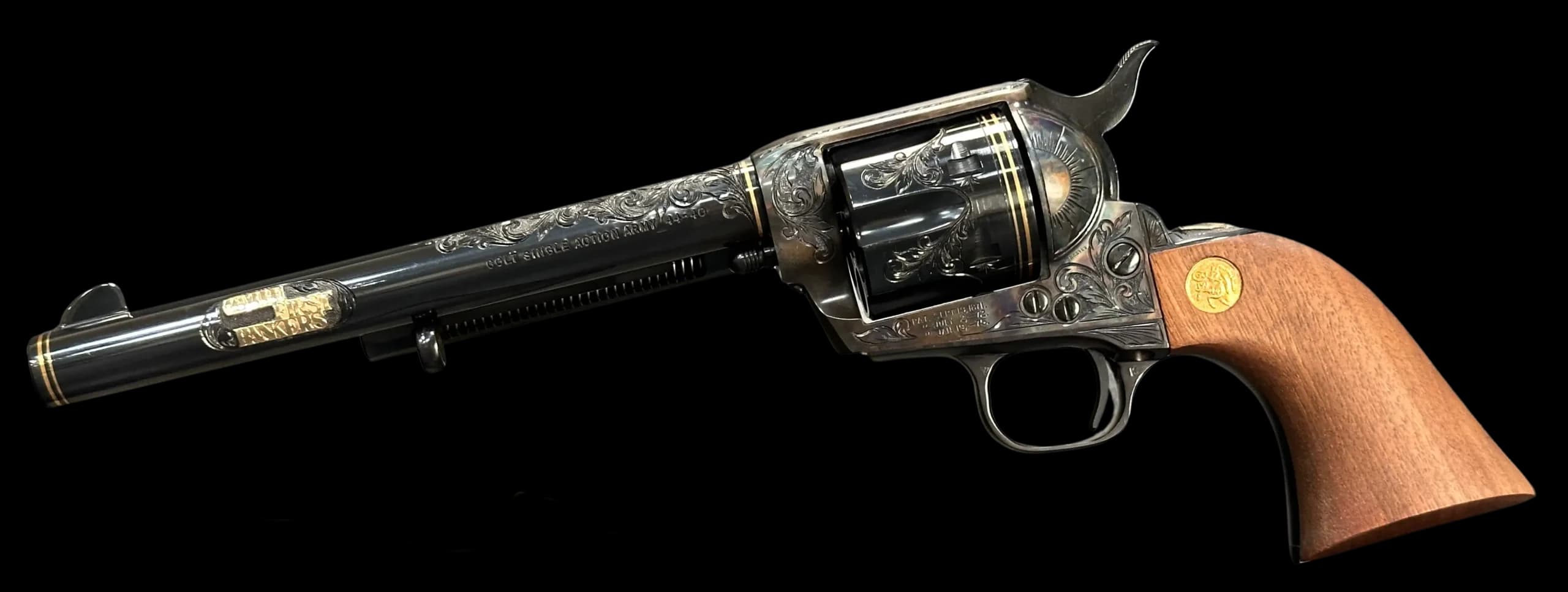 Colt Engraved Colt Single Action Army The First Bankers .44-40 Win Single Action (SAO)
