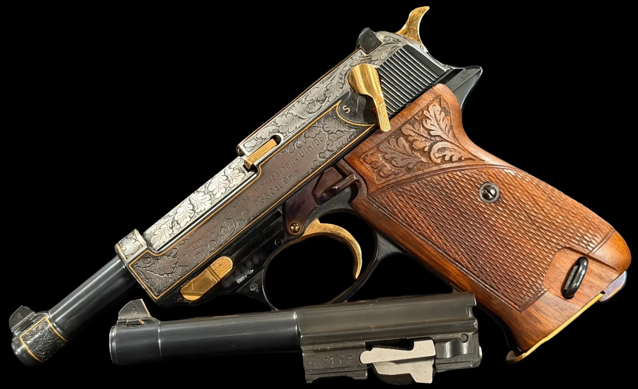 Walther Walther P38 Engraved Presentation Pistol 9mm DA / SA