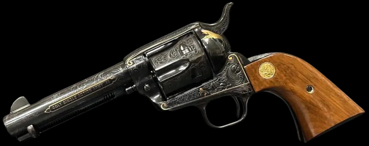 Colt Colt SAA Factory Engraved With Gold Inlay - 1 of 250 .45 Colt Single Action (SAO)