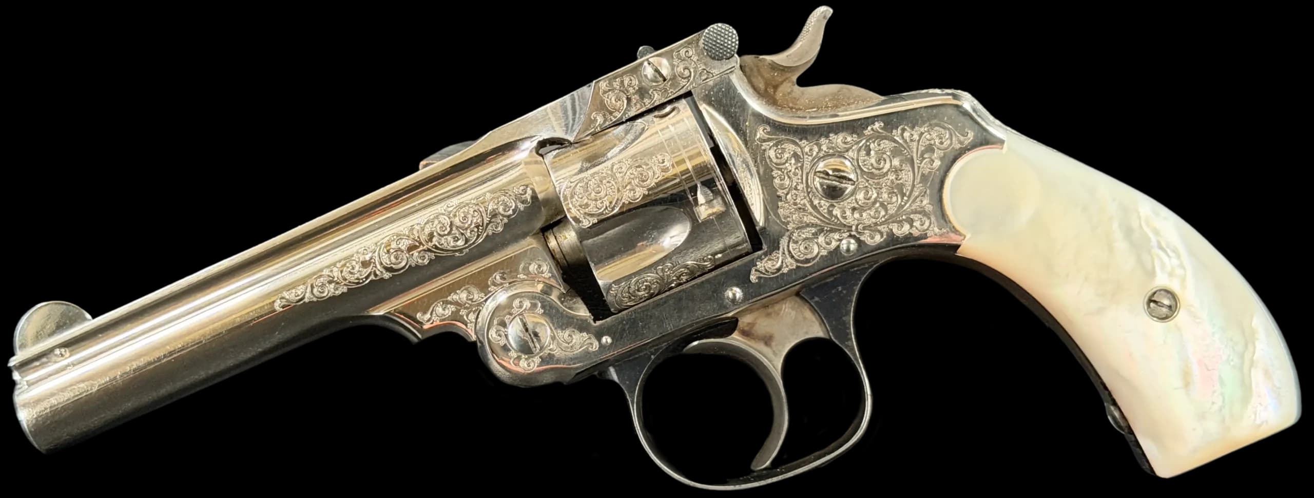 Smith & Wesson Smith & Wesson .32 Double Action Fourth Model Factory Engraved .32 S&W Double Action (DA)