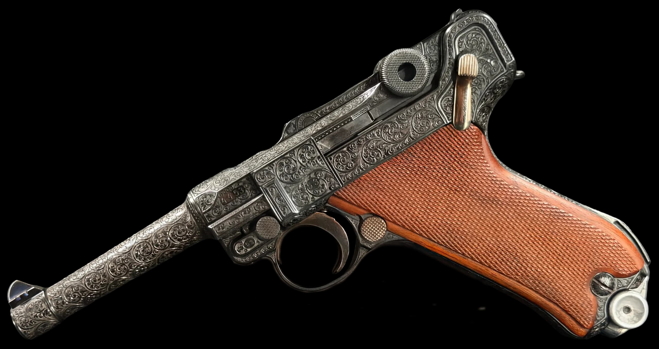 DWM 1917 Luger P08 Master Engraved by H. Funk