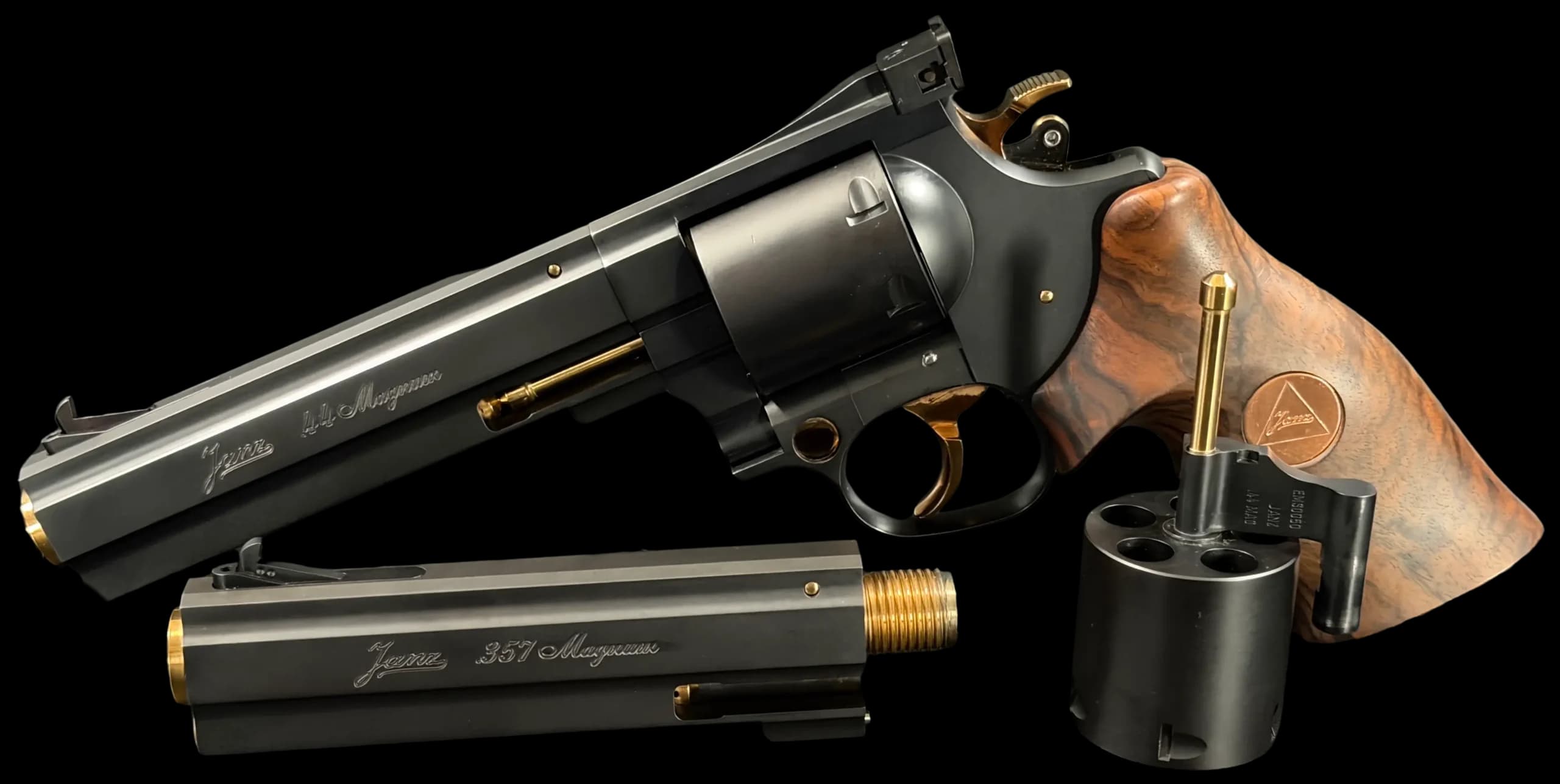 Janz EMS JTL Interchangeable-Caliber Revolver Set .44 Magnum & .357 Magnum