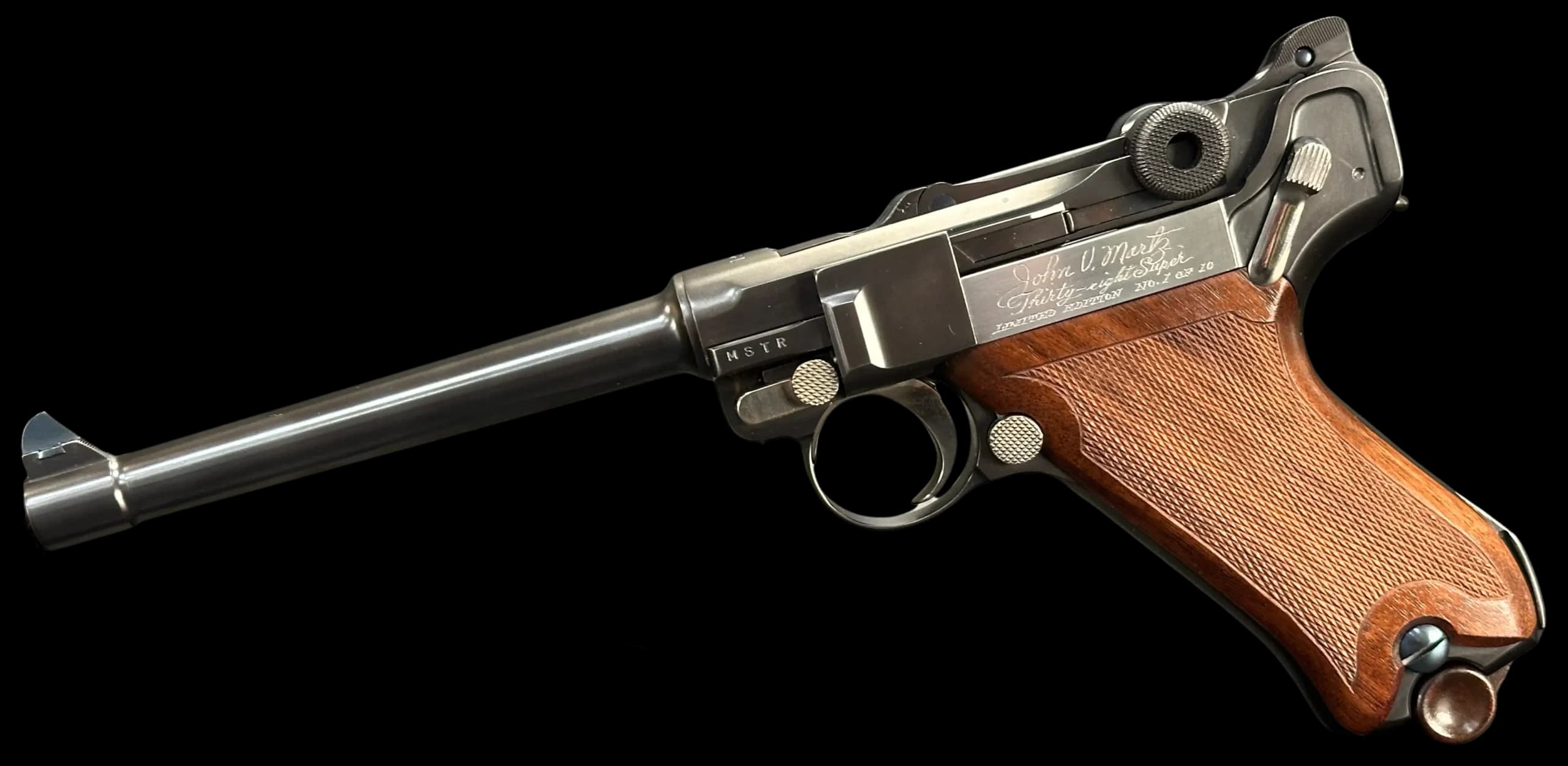 John Martz John Martz Custom Luger .38 Super Limited Edition .38 Super Semi-Automatic