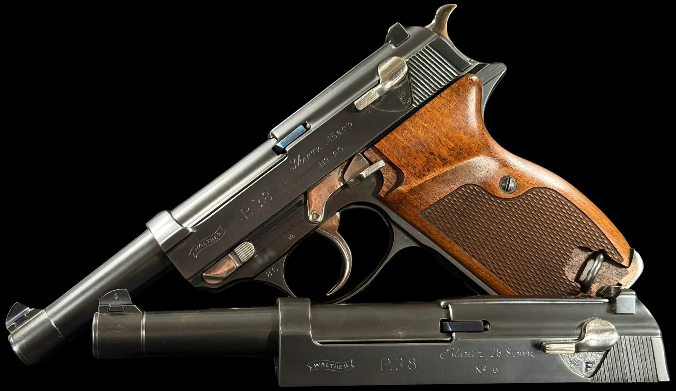 John Martz Walther P38 .45 ACP / .38 Super Prototype Set