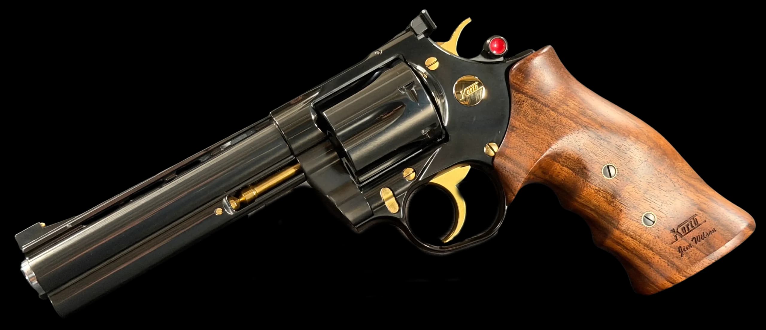 Korth Classic 5.25 Inch Black .357 Magnum