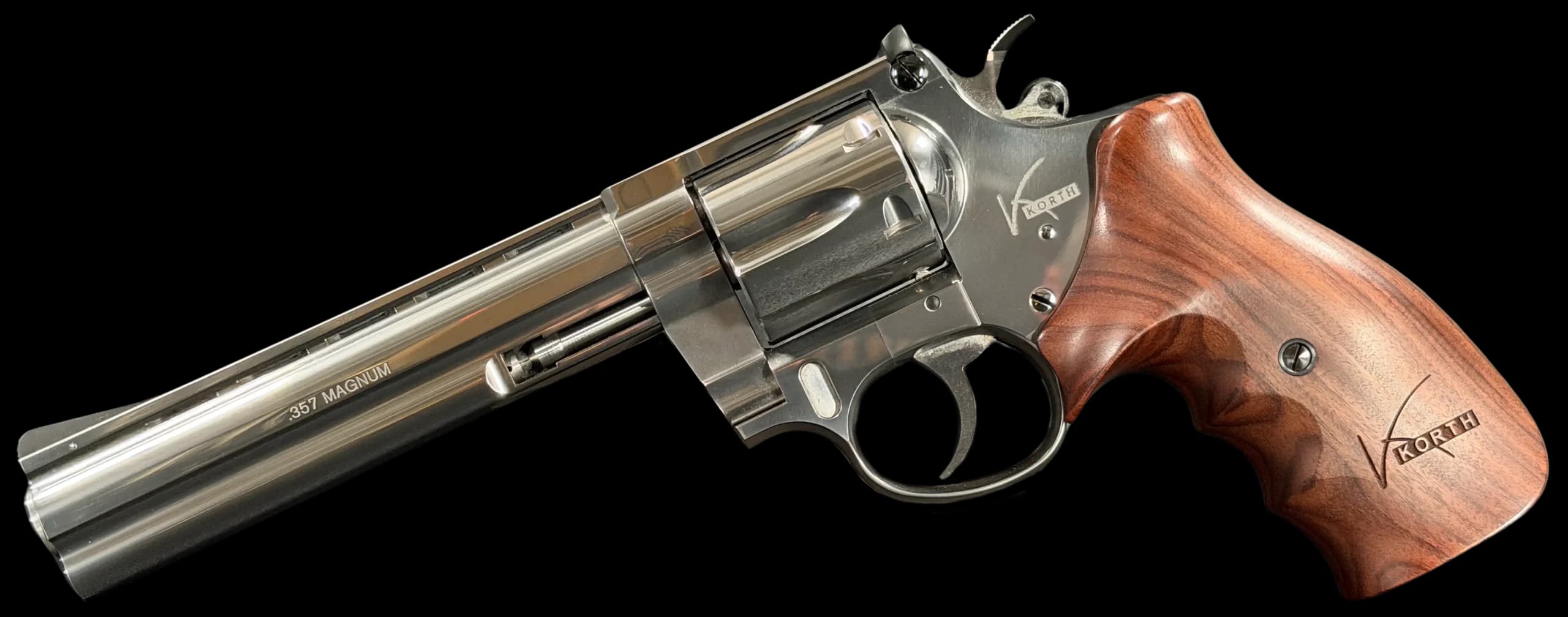 Korth Korth Combat 6" Plasma Finish Revolver .357 Magnum DA / SA