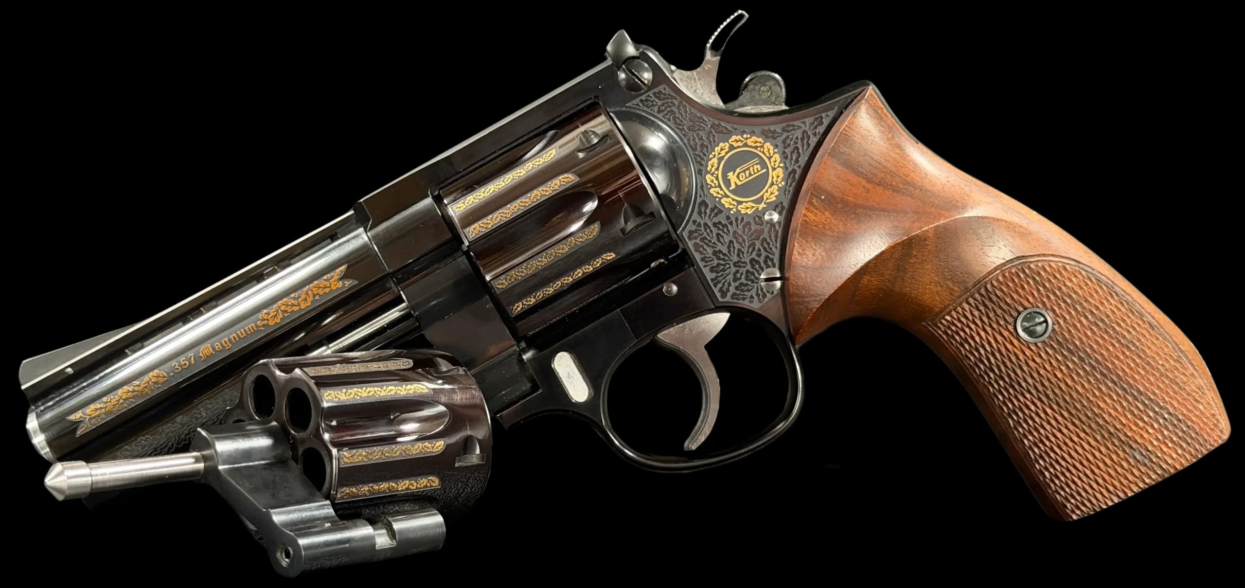 Korth Korth Ratzeburg Luxury 4" Exchange Cylinder .357 Magnum & 9mm .357 Magnum / 9mm DA / SA