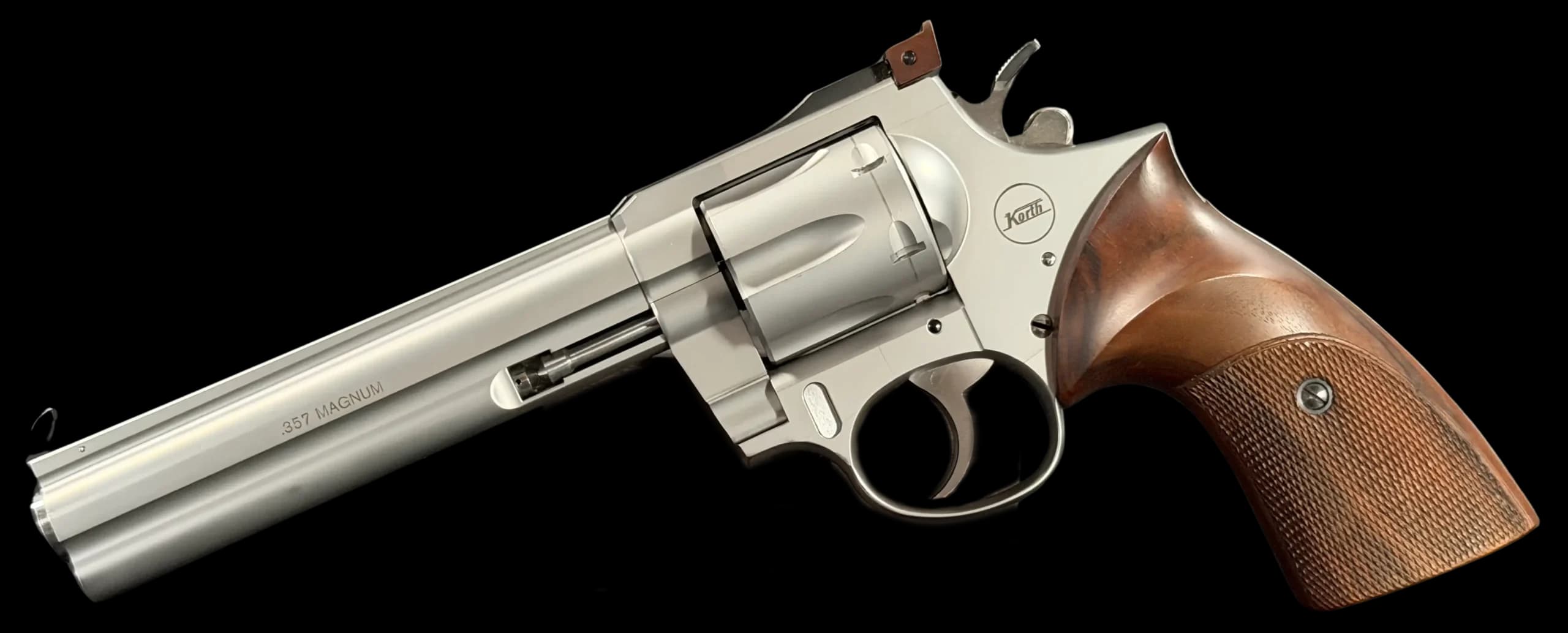Korth Korth Ratzeburg Combat .357 Magnum 6" Stainless .357 Magnum DA / SA
