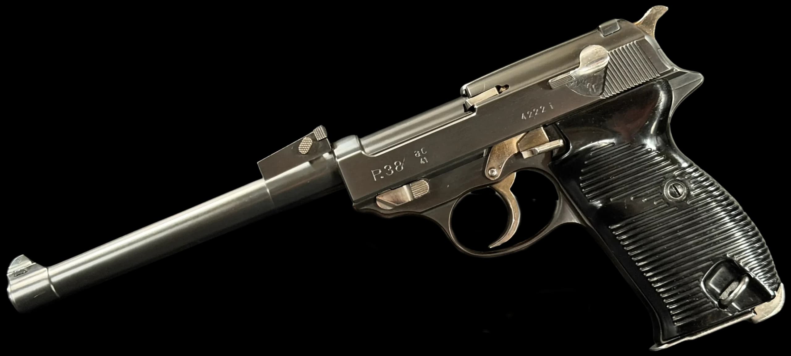 John Martz John Martz Custom Walther P38 Luger Artillery Barrel 9mm DA / SA