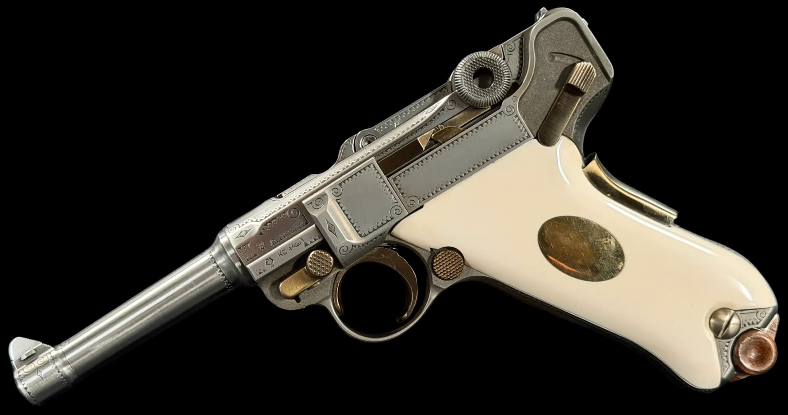 Mauser Mauser Parabellum P08 Luger IWA '88 Engraved .30 Luger Semi-Automatic