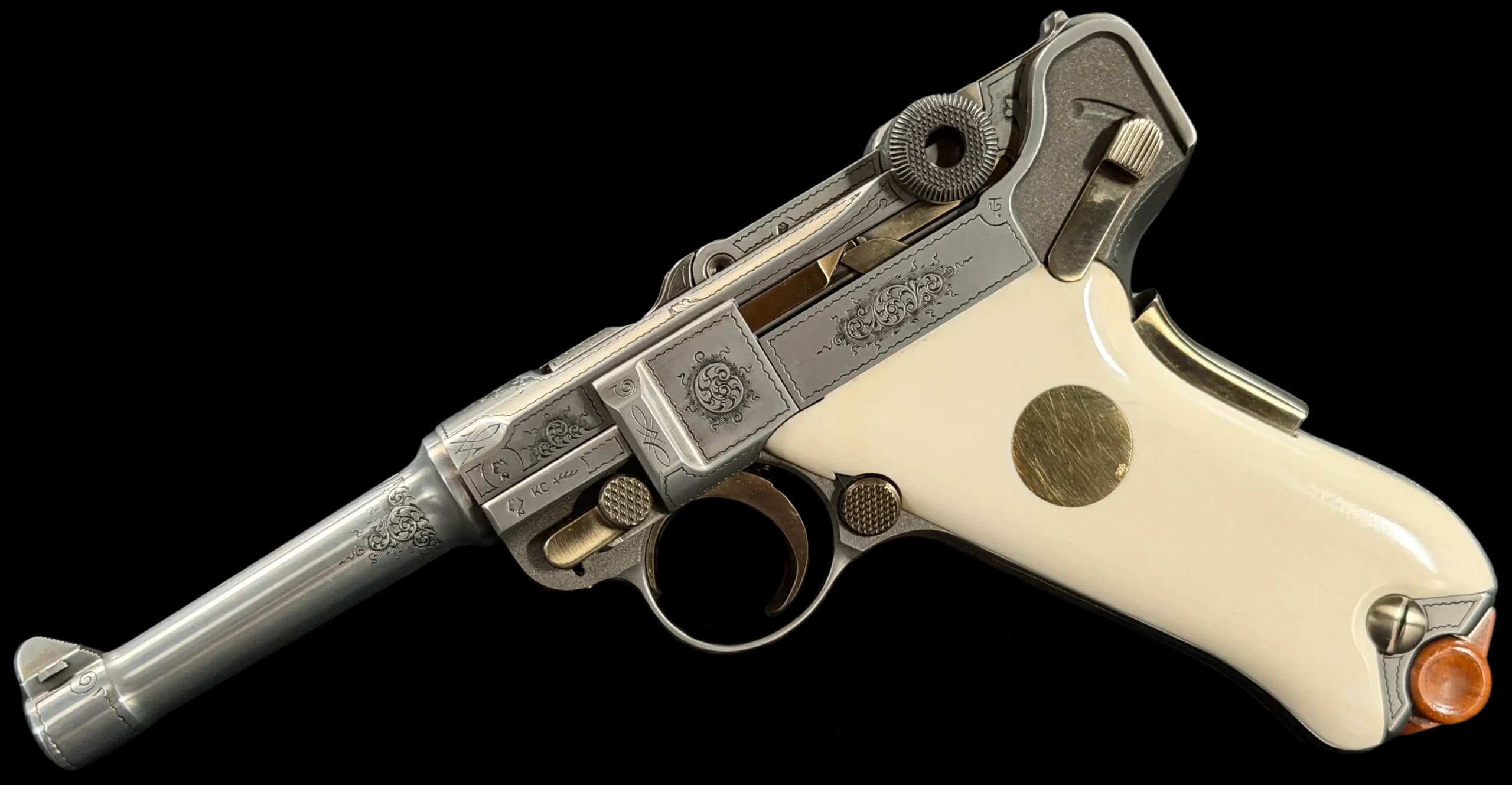 Mauser Mauser Parabellum P08 IWA '83 Engraved Luger .30 Luger Semi-Automatic