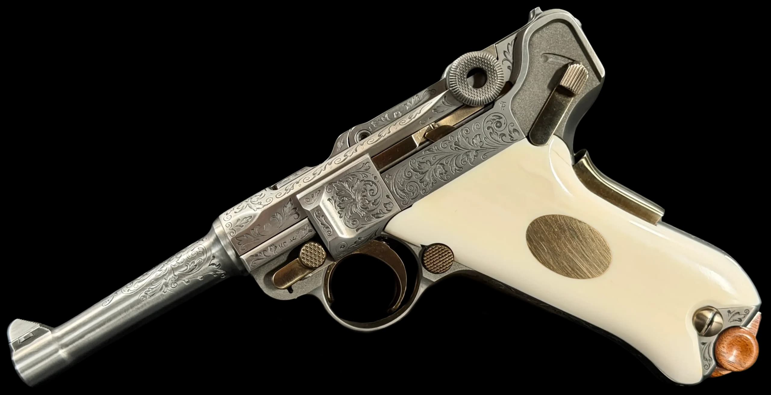 Mauser Mauser Parabellum P08 Luger IWA '84 Engraved .30 Luger Semi-Automatic