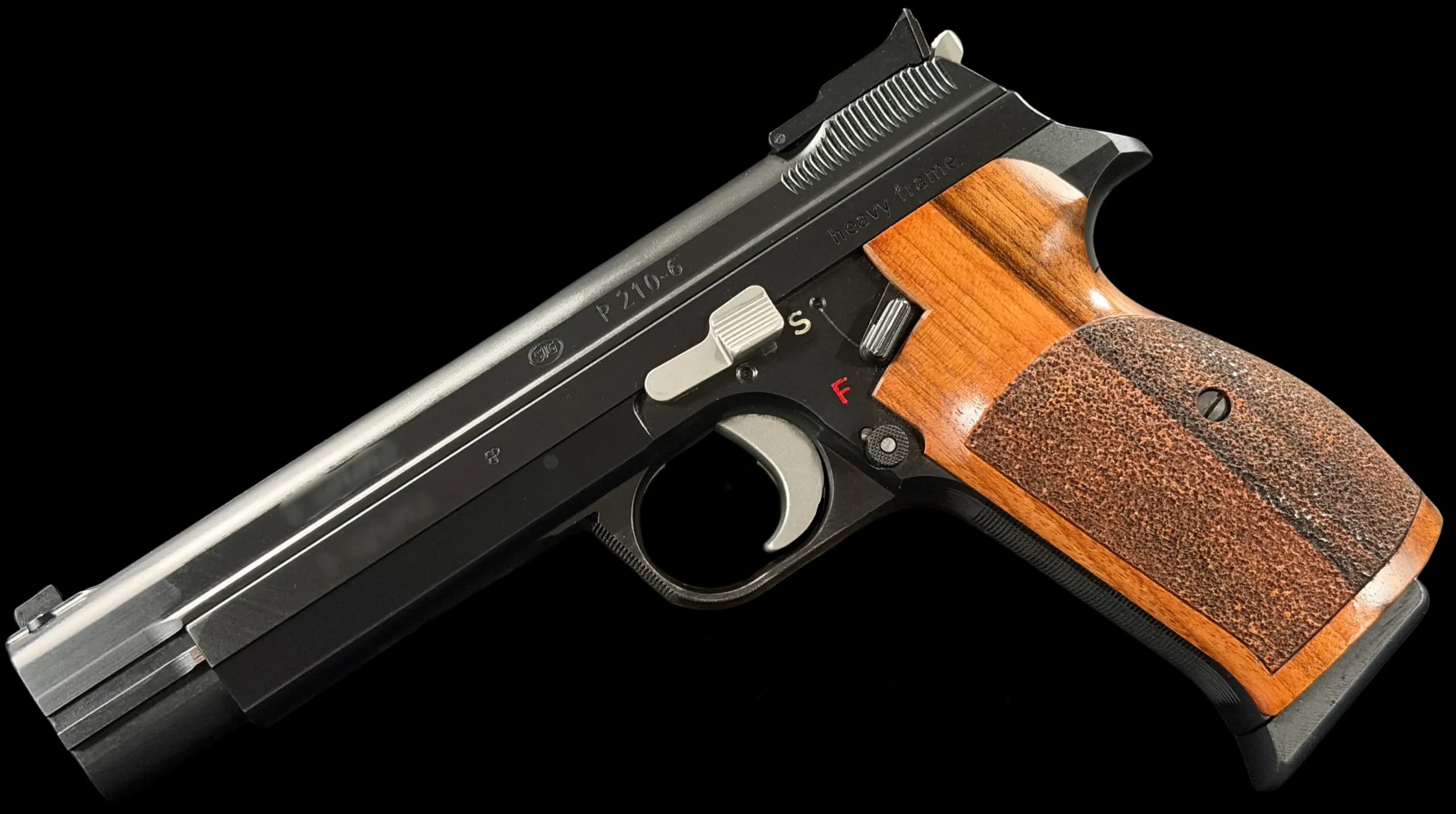 SIG Sauer SIG P210-6S Heavy Frame Target Pistol 9mm Single Action (SAO)