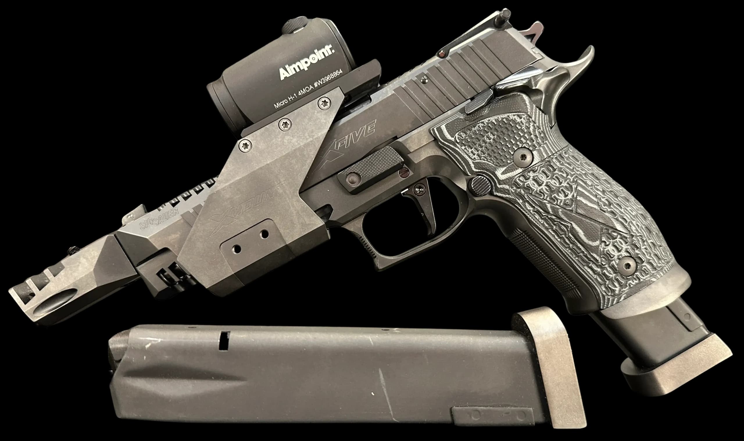 SIG Sauer SIG Sauer P226 X-Five Open Skeleton Black - Mastershop 9mm Single Action (SAO)