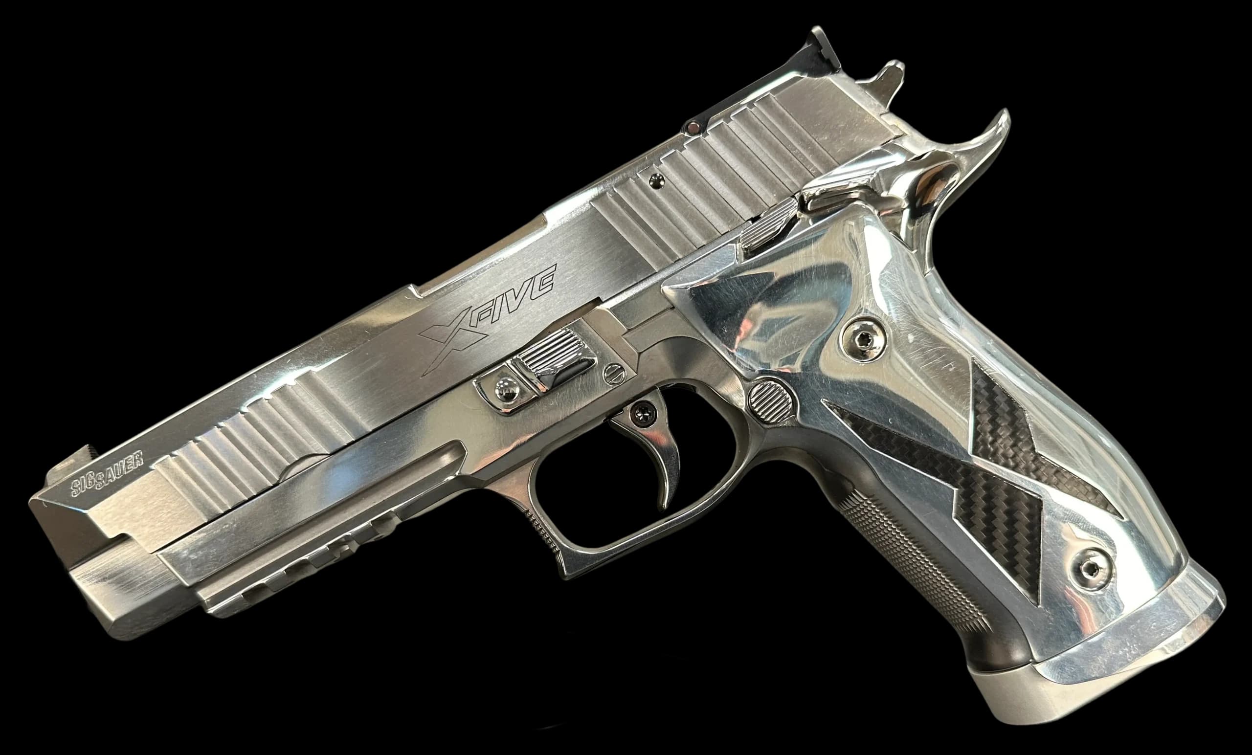 SIG Sauer SIG Sauer P226 X-Five Chrome & Carbon 9mm Single Action (SAO)