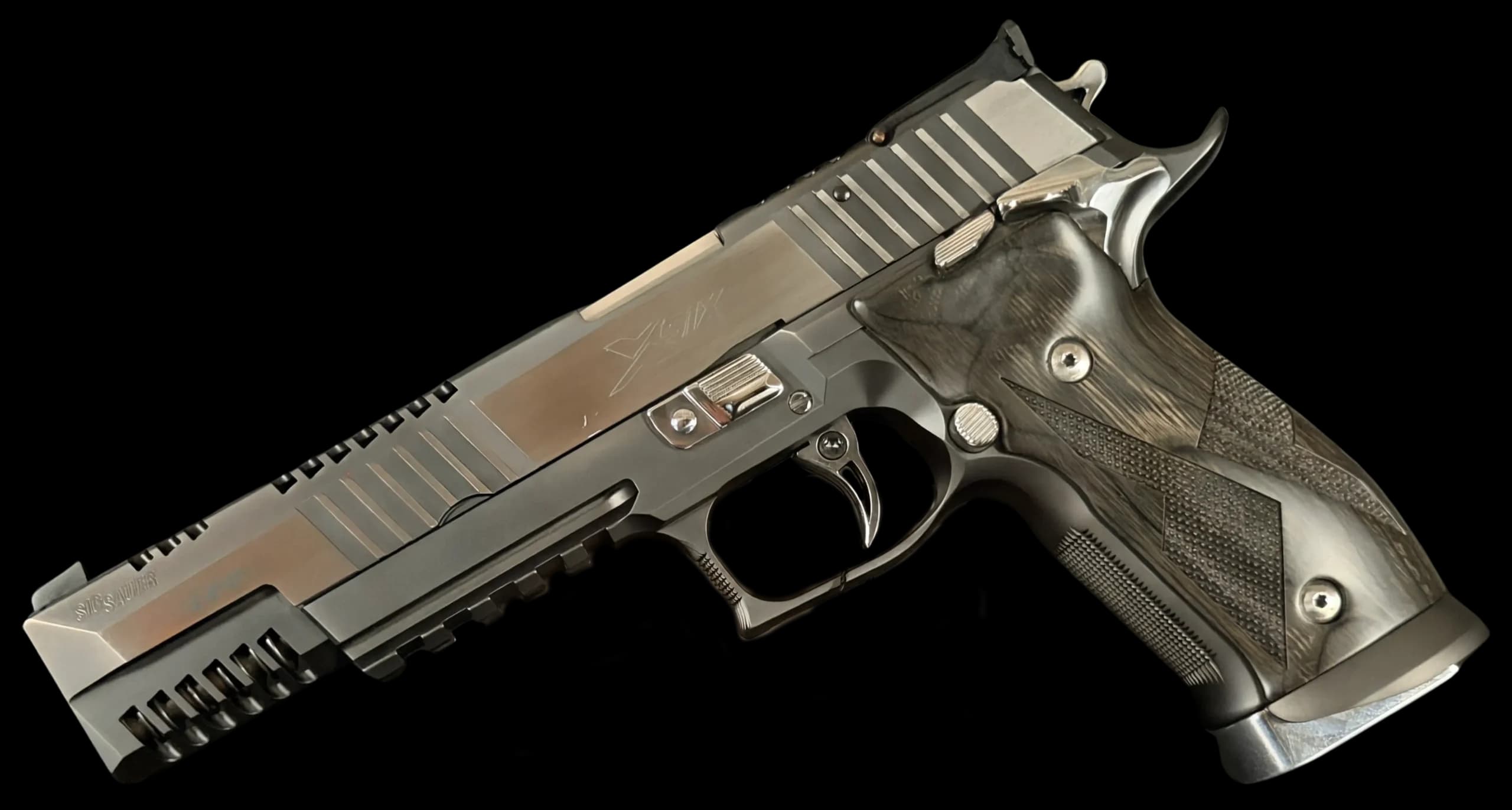 SIG Sauer SIG Sauer P226 X-Six Black & White Skeleton - Mastershop 9mm Single Action (SAO)