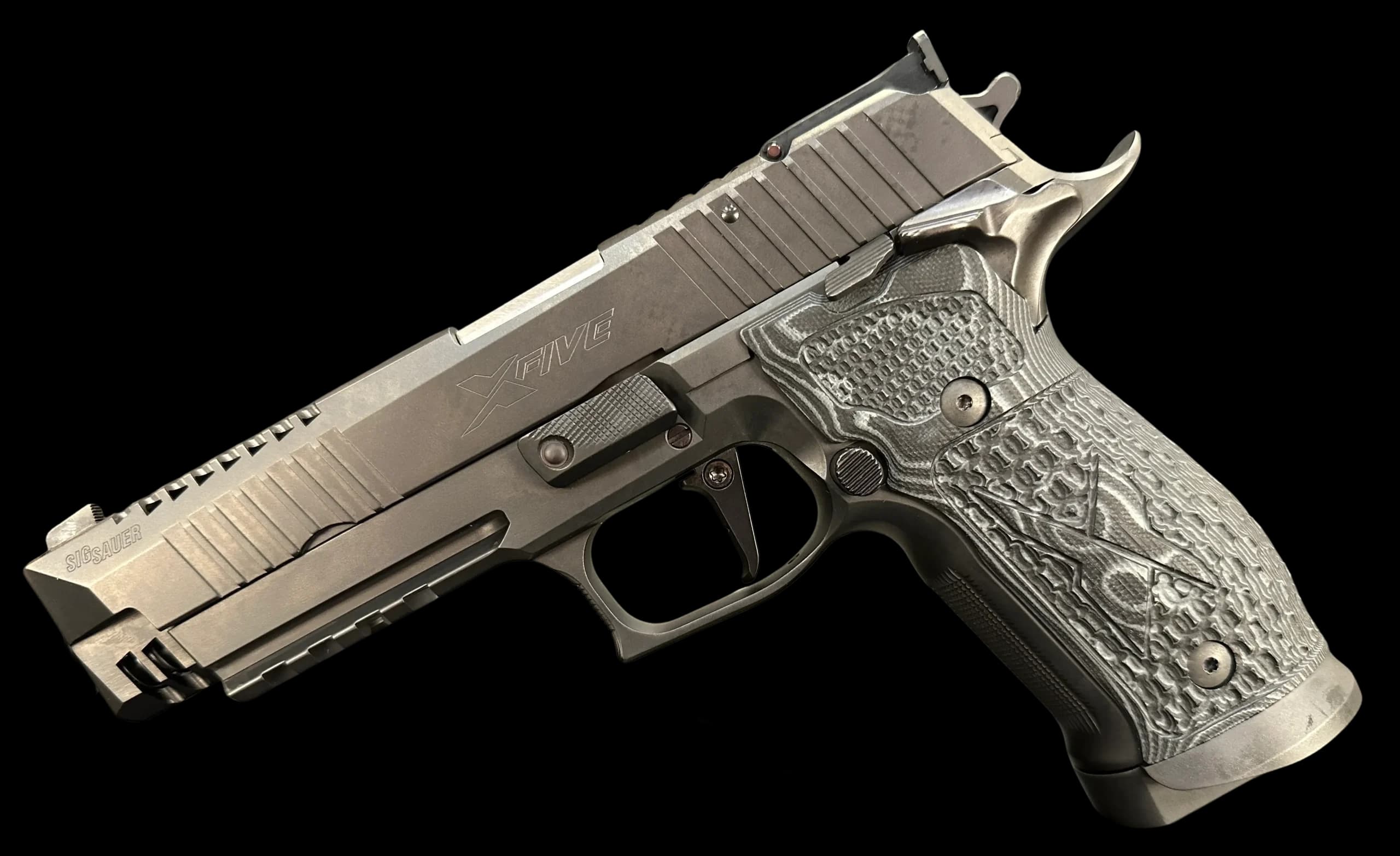 SIG Sauer SIG Sauer P226 X-Five Supermatch Black Skeleton - Mastershop 9mm Single Action (SAO)