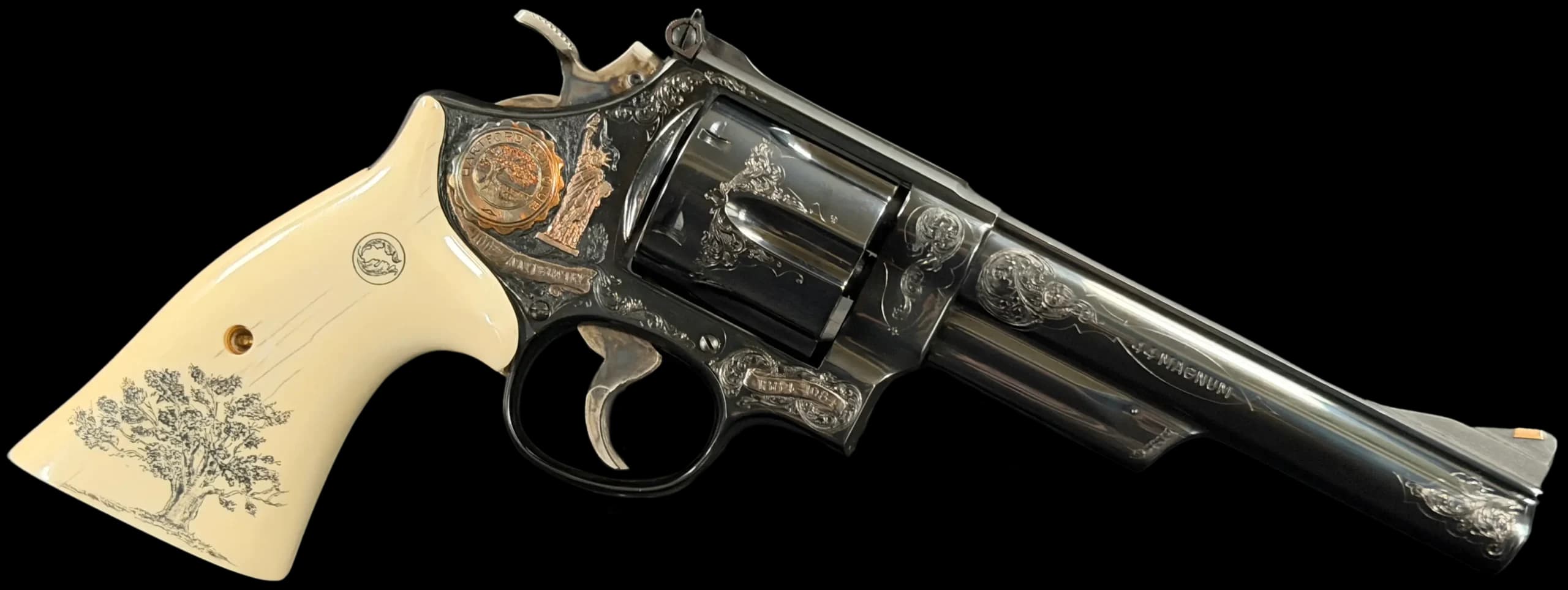 Smith & Wesson Smith & Wesson Model 29 Engraved Hartford Gun Club 100th Anniversary .44 Mag DA / SA