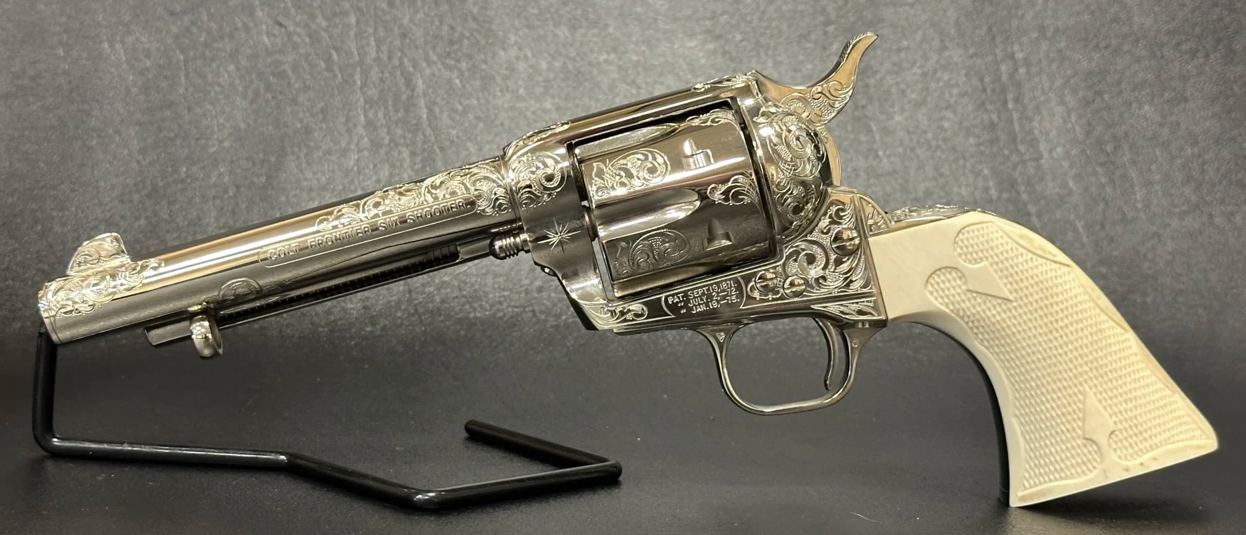 Colt Frontier Factory Class C Engraved | For Sale Colt Frontier Factory Class C Engraved | For Sale
