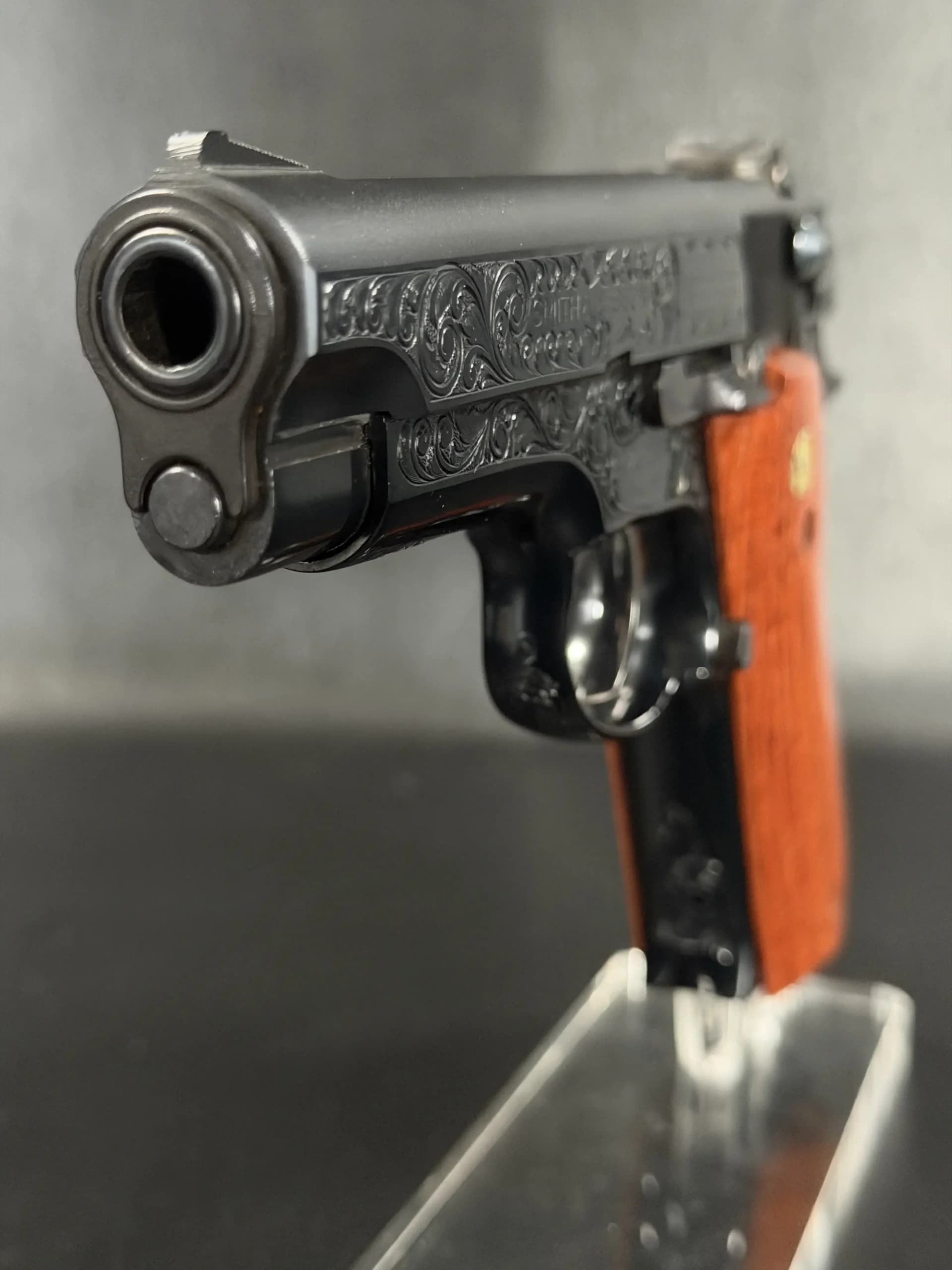 Engraved S&W Model 39-2 9mm | For Sale Engraved S&W Model 39-2 9mm | For Sale