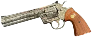 Colt Python Factory Class D Engraved revolver in .45 Colt image 1