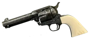 D.W. Harris engraved Colt Second Generation Single Action Army Ghost Rider revolver in .45 Colt image 1