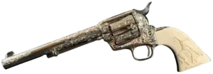Colt Single Action Army End Of Trail engraved revolver image 1