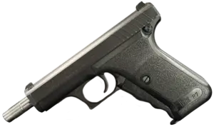 Heckler & Koch P7SD with threaded barrel extension image 1