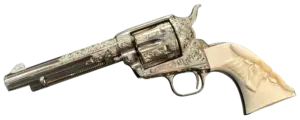 John Adams Jr. engraved Colt Single Action Army 3rd Generation revolver image 1