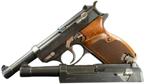 John Martz Walther P38 Prototype Set with .45 ACP pistol and .38 Super conversion image 1