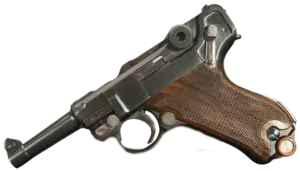 John V. Martz DWM Baby American Eagle Luger in 9mm image 1