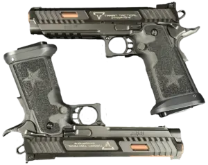 John Wick 3 Combat Master Box Set with two TTI x Staccato JW Combat Master pistols and accessories image 1