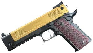 Korth Gold and Black PRS 5 inch .45 ACP pistol image 1