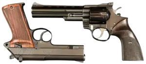 Korth matched pair 9mm semi-automatic pistol and .357 Magnum revolver image 1