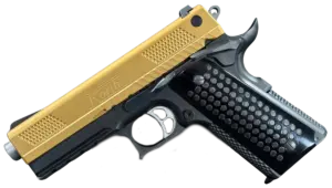 Korth PRS 4.25 inch gold and black pistol image 1