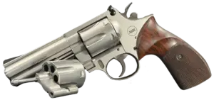 Korth Ratzeburg Combat 4 inch Stainless .357 Magnum revolver with 9mm cylinder image 1