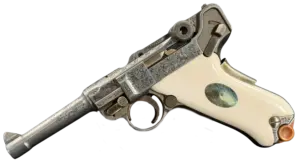 Mauser P08 IWA Luger Engraved pistol image 1