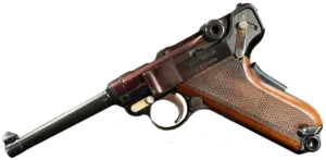 Mauser Parabellum 29/70 Display Prototype in Mauser-Interarms display case image 1