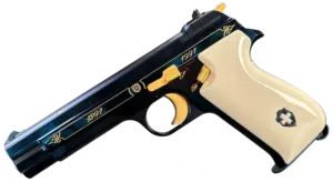 SIG Sauer P210 700th Anniversary of Switzerland pistol image 1