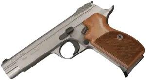 SIG Sauer P210 Legend Silber pistol image 1